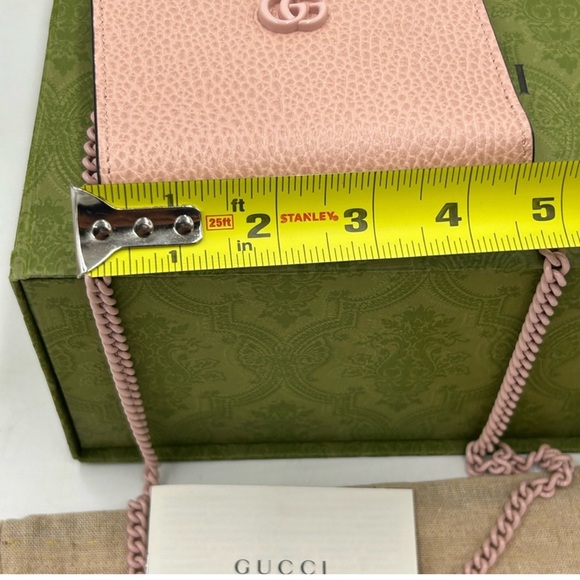 Women’s Gucci GG chain wallet made in italy - Picture 10 of 12